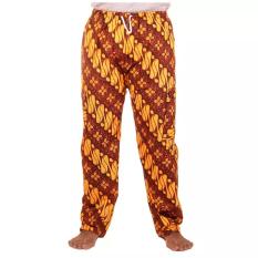 Mila Style - Celana Panjang Batik Betawi Pasangan Koko Edisi 02 - Cokelat