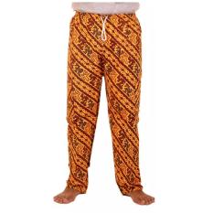 Mila Style - Celana Panjang Batik Betawi Pasangan Koko Edisi 03 - Cokelat
