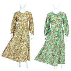 Mila Style - Gamis Katun Jepang Ori Qonita - Multicolor