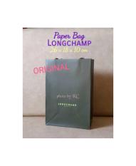 MINI Paper Bag Longchamp Original tas karton longchamp asli