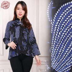 Miracle Atasan Blouse Sarah Kemeja Batik Wanita