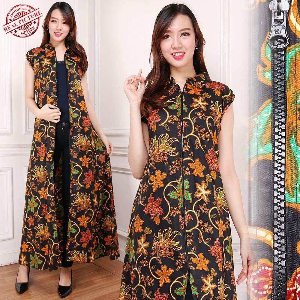 Miracle Gamis Maxi Dress Adila Longdress Terusan Batik Wanita