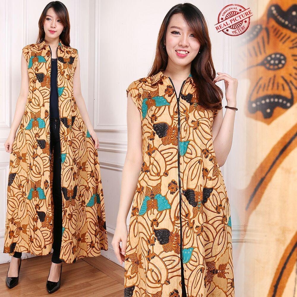 Miracle Gamis Maxi Dress Lauryn Longdress Terusan Batik Wanita