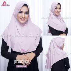 Miulan Kerudung Instan Plain Laura Dewasa Dusty Pink
