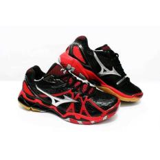 Mizuno TR9 Pendek Merah Hitam