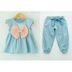 MJ Setelan Anak Febby Kids - Denim