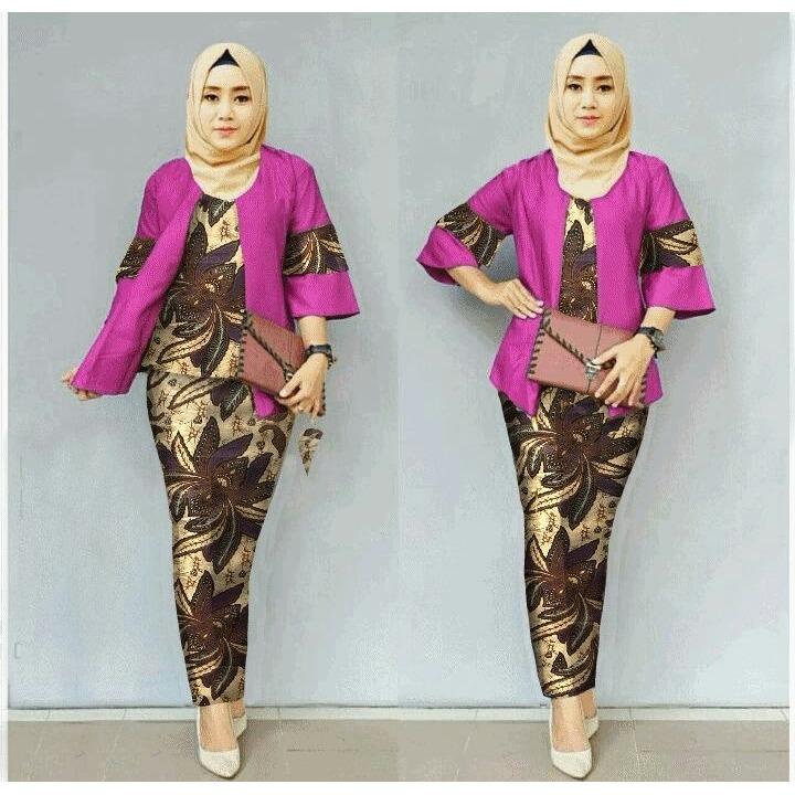 MJ Set Dahlia Muslim Rok Lilit - Twiscone