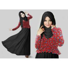 Mm08 - Pakaian 132801 Set Liena Rok Hitam