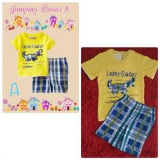 Mom Jumping Beans Yellow 8 for Boy (Baju + Celana)