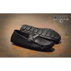 Moofeat Sepatu Moc Casual Black