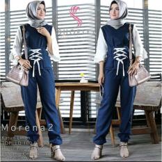 Morena set 2 in 1 Dress Maxi Syar'i Trendy