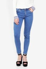 Morphidae Women Clothing Jeans Wanita Pakaian Jeans Blue Biru Diskon discount murah bazaar baju celana fashion brand branded