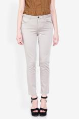 Morphidae Women Clothing Pants & Leggings Pants Wanita Pakaian Celana & Legging Pants Grey Abu-abu Diskon discount murah bazaar baju celana fashion brand branded