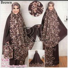 Moscow/Mukena katun rayon/Mukena bali/Mukena bunga/Mukena murah/Fashion muslim/Mukena Vicky