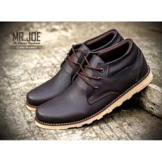 MRJ Sepatu Boots pendek Pria / MR JOE ORIGINAL / MRJ COLE ( COKLAT )