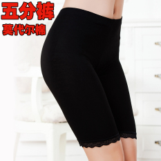 MM Legging Pinggir Berenda Celana Pendek Wanita Musim Semi dan Musim Panas