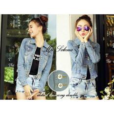 MS SELENA JAKET LIGHT BAJU WANITA DEWASA MURAH MODIS CEWEK TERBARU KEKINIAN GROSIR TANAH ABANG