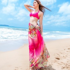 Ms. Sun Tipis Sutra Chiffon Syal Syal Syal Kerudung Syal Handuk Pantai Spring Musim Panas-Intl