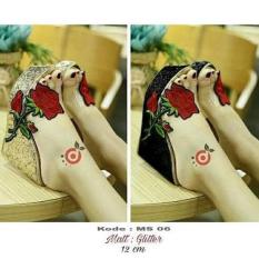Ms06/Sepatu Wanita Grosir/Sepatu Wanita Murah/Wedges Murah Grosiran