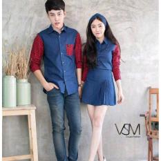 MT'COUPLE - Kemeja Couple Dress TOMIKO | Busana Pasangan | Baju Pasangan | Kemeja Pasangan | Kemeja