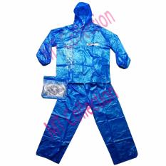MTC Ibex Tribal Mantel Hujan - Karet - Biru