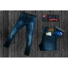 MUE DENIM.CO CELANA PANJANG PRIA MODEL SOBEK BAHAN JEANS STREETS SOFT PANTS TERBARU