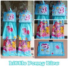 Mukena Anak Little Pony Biru 02