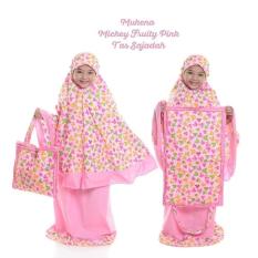 Mukena Anak Mickey Fruity Pink ( Tas Sajadah ) L