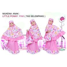 Mukena Anak Muslimah Little Pony Pink Lucu