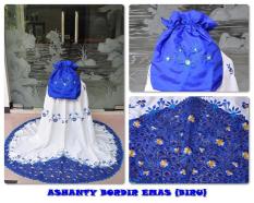 MUKENA ASHANTY EMAS BIRU