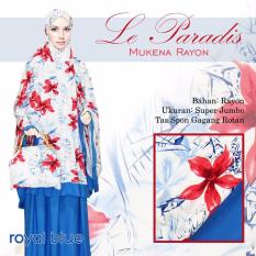 Mukena Bali Cantik Untuk Hantaran Nikah Lparad Berkelas Warna Royal Biru Blue