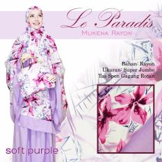 Mukena Bali Cantik Untuk Hantaran Nikah Lparad Berkelas Warna Soft Ungu Purple