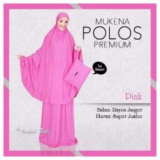Mukena Bali Super Jumbo POLOS - Pink
