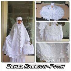 MUKENA BEHEL RABBANI (PUTIH BERSIH)