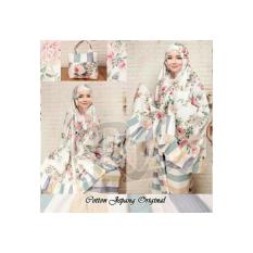 Mukena Best Seller /Stelan Mukena Katun Jepang Quency Tosca / Mukena Katun Jepang Jasmin Tosca Plus Tas Cantik