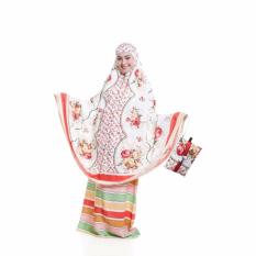 Mukena Bali Rayon Asoka Merah