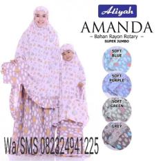 Mukena Dewasa Dan Anak (Couple) Model Terbaru Dengan Kepala Ecer Dan Grosir Super Jumbo Motif Bunga