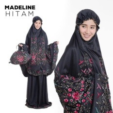 MUKENA EXCLUSIVE KADO HANTARAN NIKAH SATIN BORDIR TAS HITAM