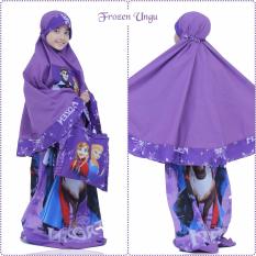 Mukena Frozen Ungu XS