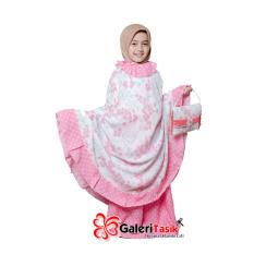 Mukena Ponco Anak Melinda - Pink