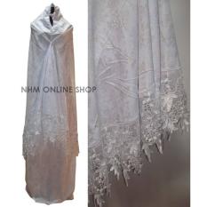 Mukena Katun Foil Renda Bordir