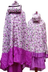 Mukena Katun Malika Couple - Pink