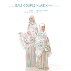 Mukena Pasangan / Couple Katun Adem Ibu Dan Anak Warna Tosca