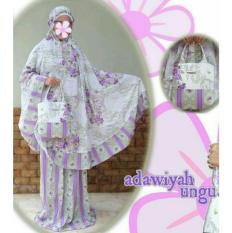 MUKENA RAYON BALI MOTIF SHABBY CHIC VINTAGE KEKINIAN