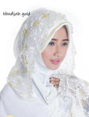 MUKENA RUKUH KADO HANTARAN NIKAH DOUBLE HYCON SIFON CERUTY PUTIH GOLD