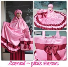 MUKENA SATIN ANZANI (PINK DARMA)