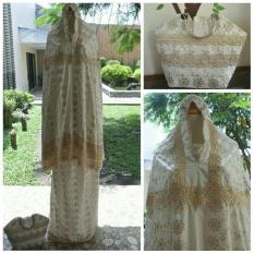 MUKENA TELEKUNG EXCLUSIVE HANTARAN NIKAH SUTRA PARIS PREMIUM BORDIR