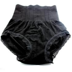 Munafie Slim Pants Celana Korset Ngumpetin Perut Buncit / Black