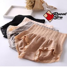 MUNAFIE Korset Slimming Pants 50-55 Gr (Hitam/Abu/Kuning/Cream)