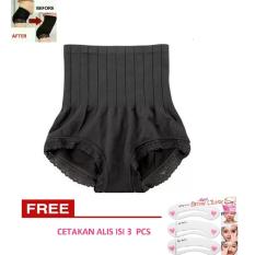 Munafie Slimming Pant Celana Korset Grand A Mode In Jepang - Warna Hitam All Size + FREE Cetakan Alis 3 in 1